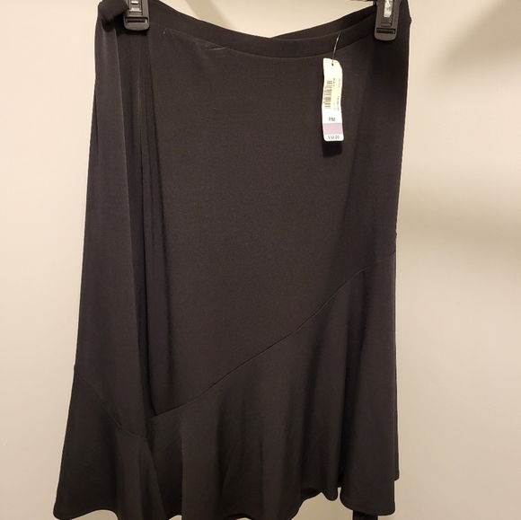 Ruffled hem stretch skirt - Picture 4 of 4